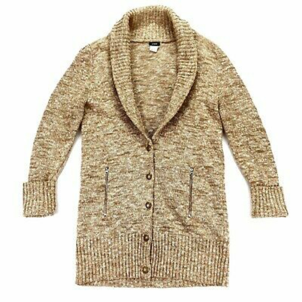 J. Crew Marled Shawl Collar Cardigan